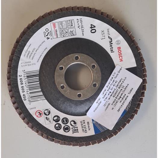 LAMELARNI BRUSNI DISK fi115 40 BOSCH